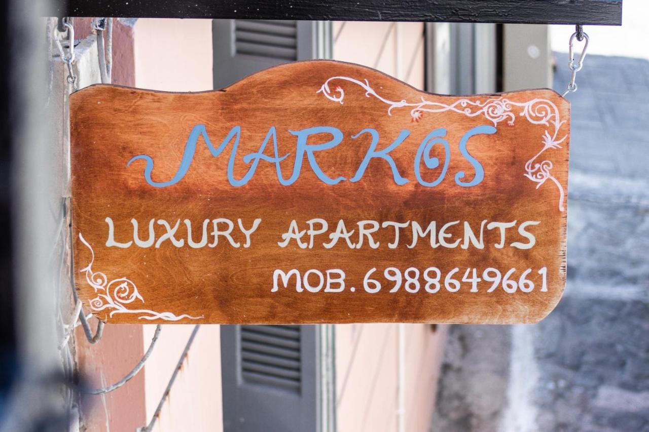 Markos Luxury Apartments Koróni Buitenkant foto